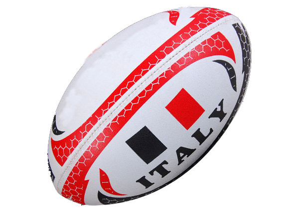 Ballon de rugby rubber