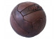 Ballon de foot en cuir véritable