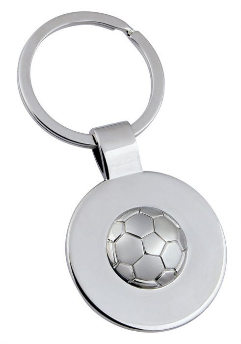 Porte-clé ballon de foot en métal - Porte-clé ballon de foot