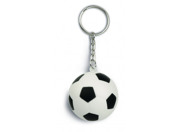 Porte-clé ballon de foot publicitaire