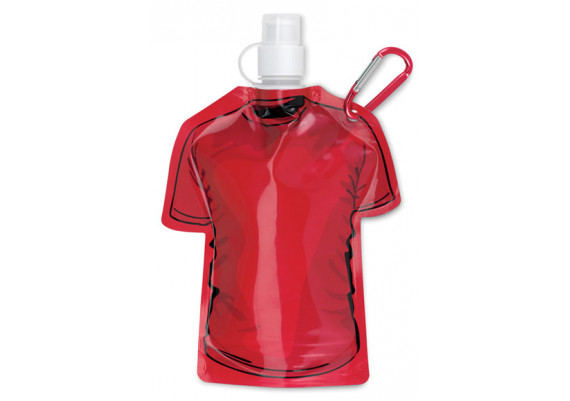 Gourde pliable en forme de T Shirt