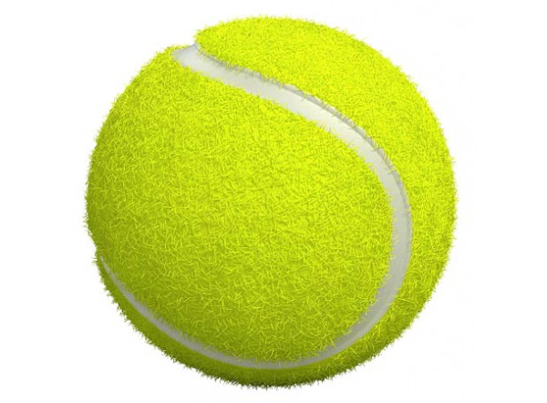 La balle de tennis