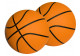 Mini ballon de basket personnalisé