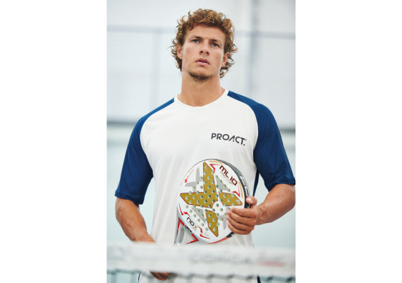 T-shirt padel bicolore (Homme)