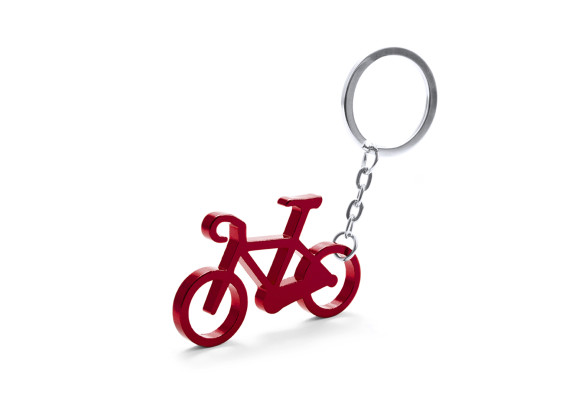 Porte-clés bicyclette publicitaire