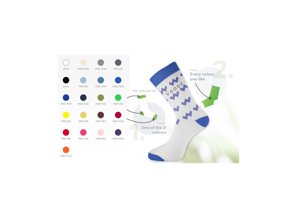 Chaussettes de sport Made In Europe publicitaires