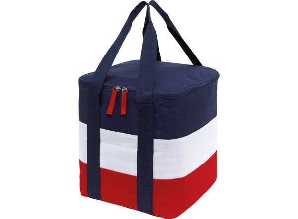 Sac isotherme bleu blanc rouge personnalisé