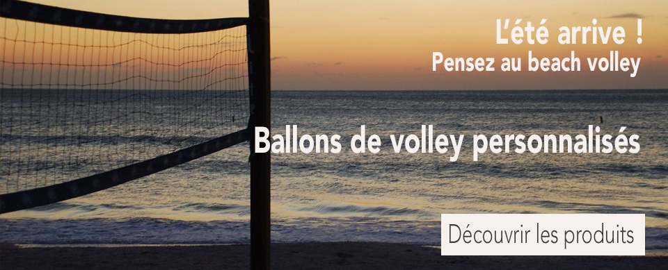 Ballon de volley personnalisé