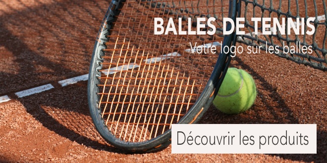 Balle de tennis personnalisée